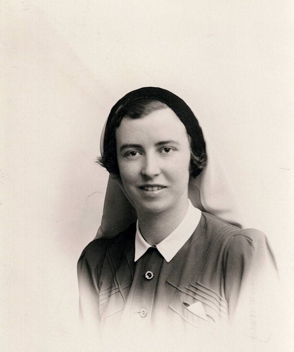 Sister Enid Clark Deaconess Wytham St Baptist Church 1938 39 David Roberts June 2024.jpg