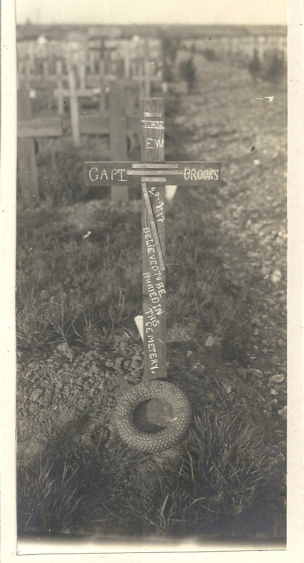 [Ernest Brooks cross, Cement House Battlefield]
