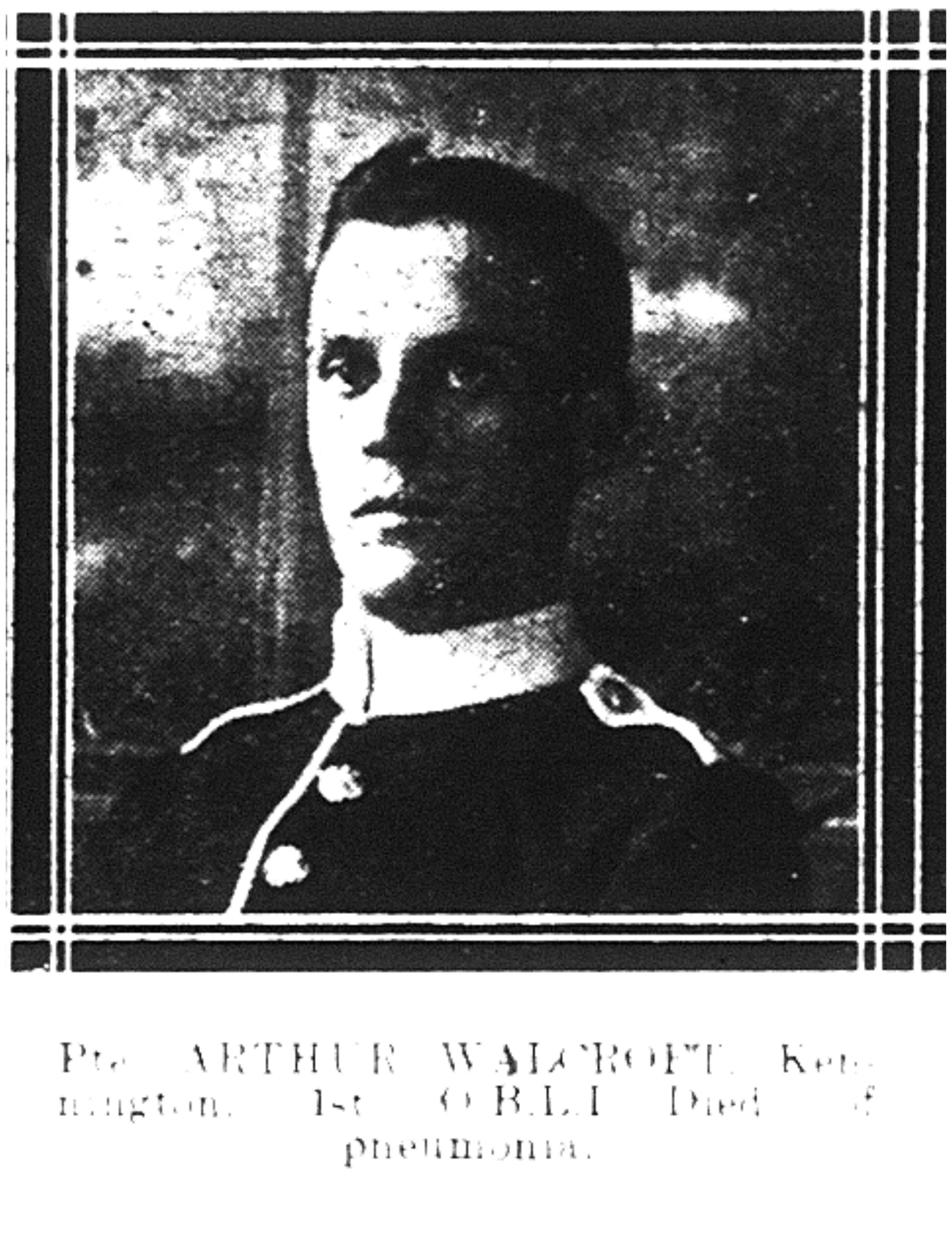 Walcroft Arthur Kennington OJI 02-02-1916 p.6