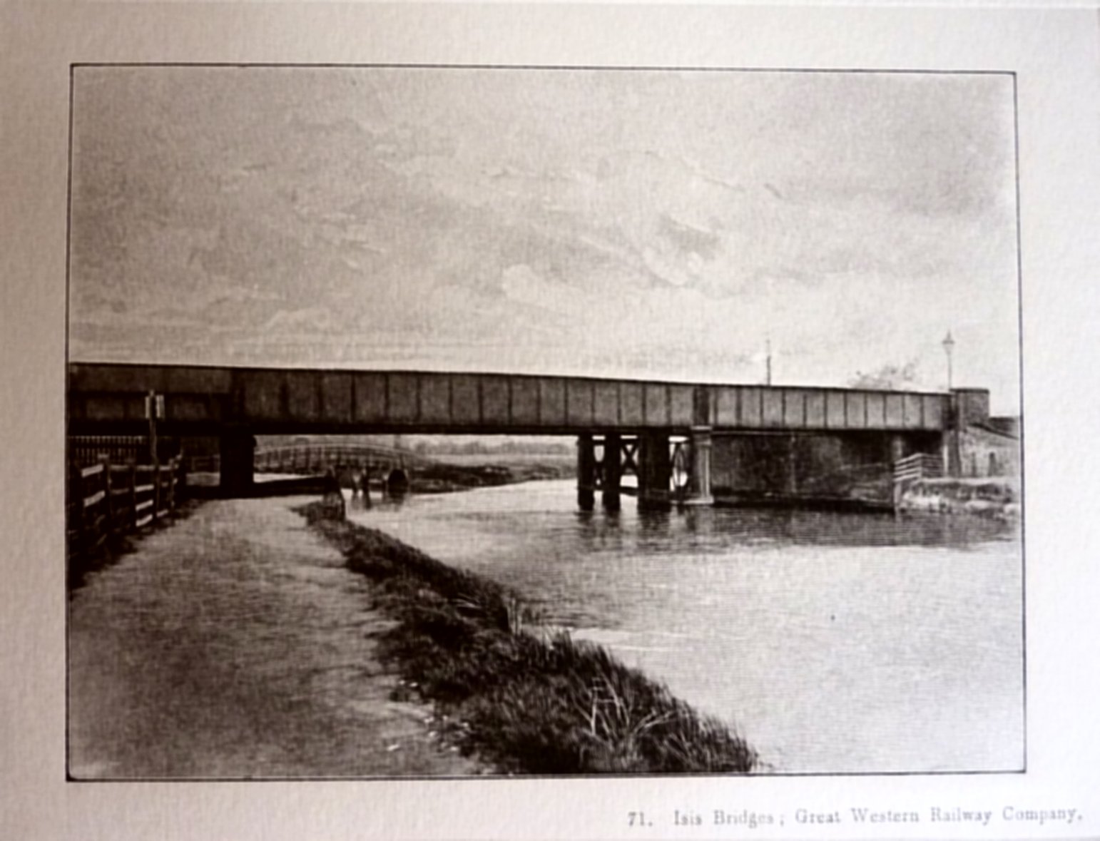 [GWR Isis Bridge for gasworks spur Dredge 1897]